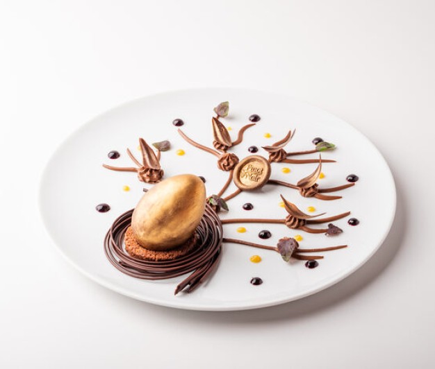 Œuf au chocolat glacé*