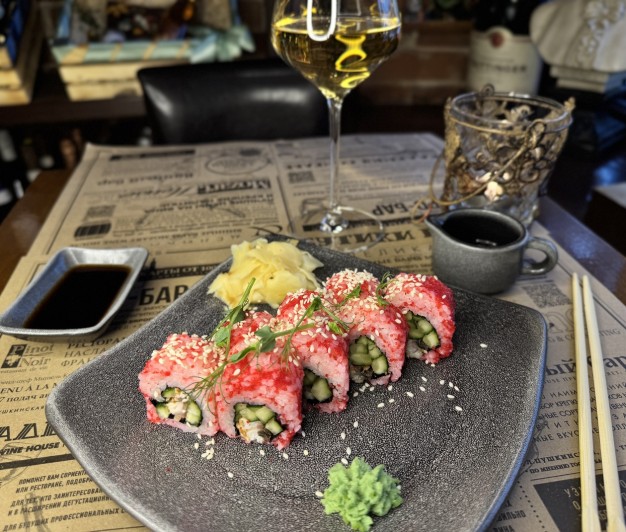 Калифорния с угрем