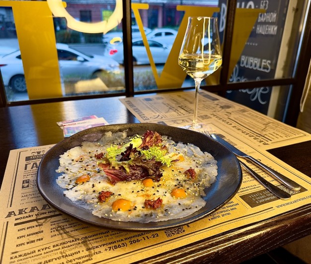 Карпаччо из креветок