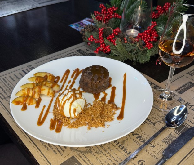 Шоколадный фондан